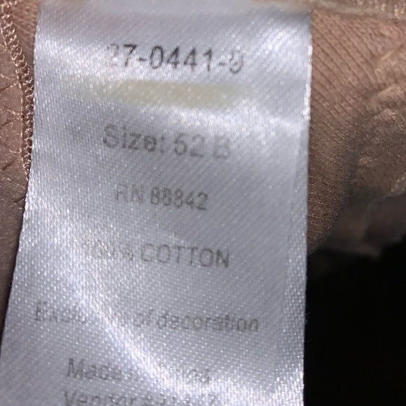 Comfort Choice Tan Bra size 52B - Picture 8 of 8